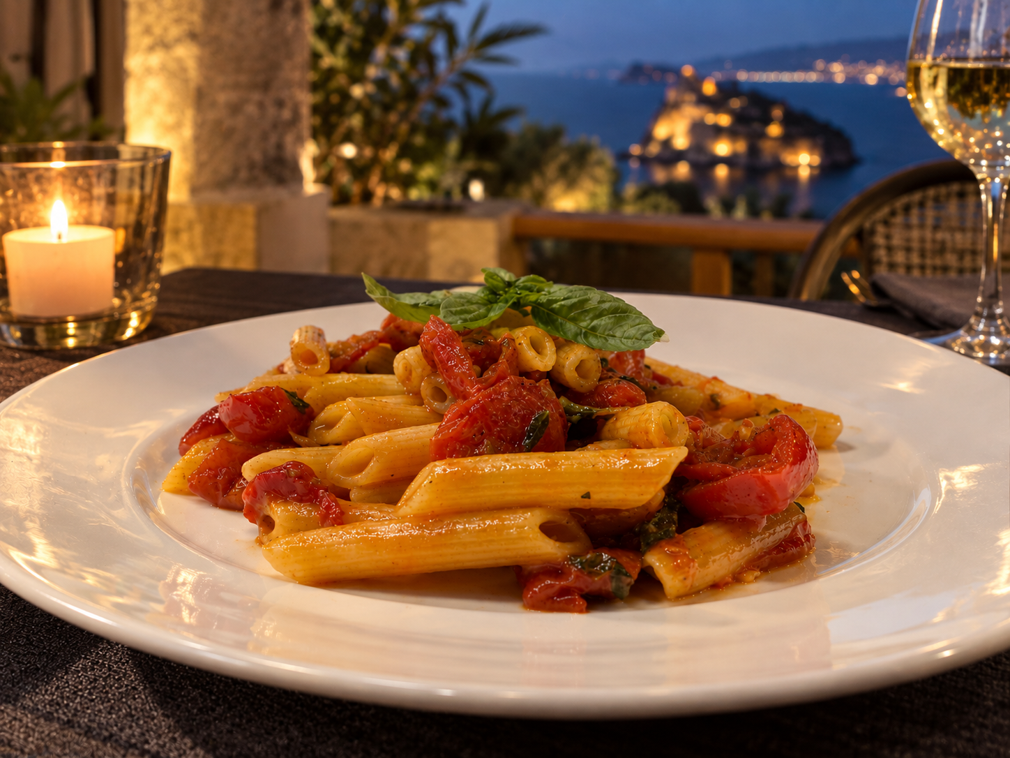 Pennette al sugo di coniglio